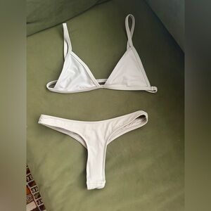 High Tower Light Grey Bikini Set